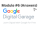 Google Digital Garage Module 06 Get discovered with search
