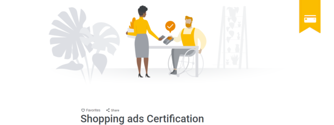 Shopping ads Certification