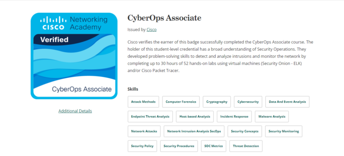 CyberOps Associate