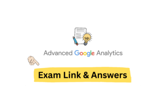 Advanced Google Analytics Certification Answers – Assessment Answer – Google Analytics Course 100% Correct Answers 2020. Get Certified