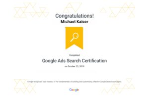 Google Ads Search Certification Exam Answer 2022 Updated