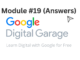 Google Digital Garage Module 19 Deep dive into display advertising
