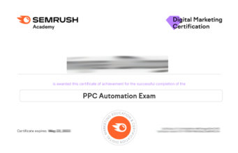 Semrush PPC Automation Exam Answers