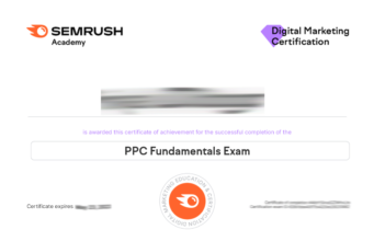 Semrush PPC Fundamentals Exam Answers