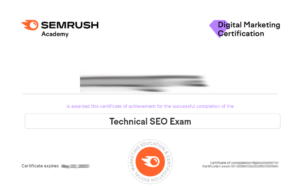 Semrush Technical SEO Certification Exam Answers