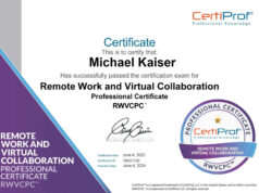 Remote Work and Virtual Collaboration Certificate Exam Answers RWVCPC – French