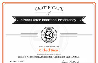 cPanel & WHM Systems Administrator Certification (CWSA-1) Exam Answers