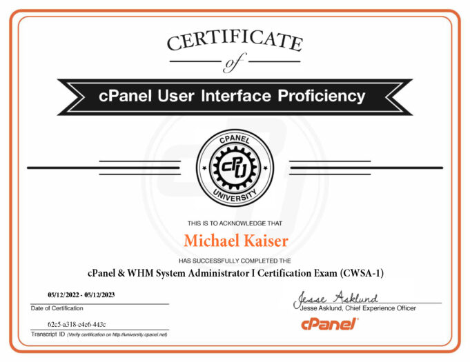 certification-cPanel-Professional-Certification-Exam-CPP