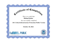 Critical Infrastructure Protection – Final Test (FedVTE Course 2022) Answers