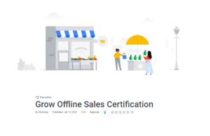 Grow Offline Sales Certification Exam Answers