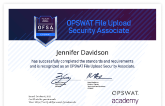 OPSWAT Academy Free Certifications for Cyber Security Beginners
