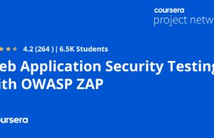 Web Application Security Testing with OWASP ZAP Coursera Answers